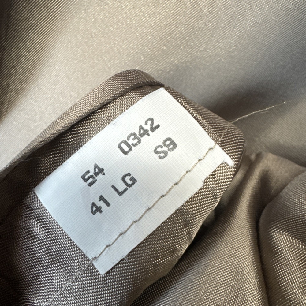 Brooks Brothers Blue Windowpane Sport Coat Jacket 41 Long (Factory Second) - Picture 11 of 15